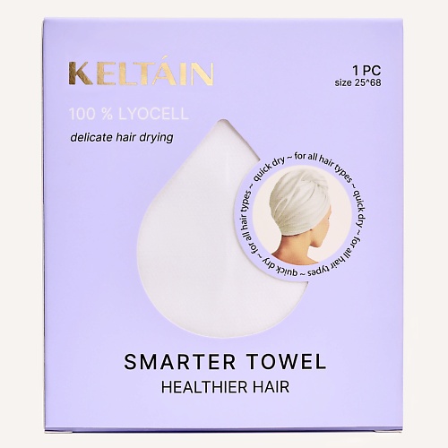 

KELTAIN Полотенце тюрбан для волос, 100% тенсель, Полотенце тюрбан для волос, 100% тенсель