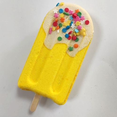 

NYASHNYASH Бомбочка для ванны Мороженное с ароматом ледяной дыни, Бомбочка для ванны Мороженное с ароматом ледяной дыни