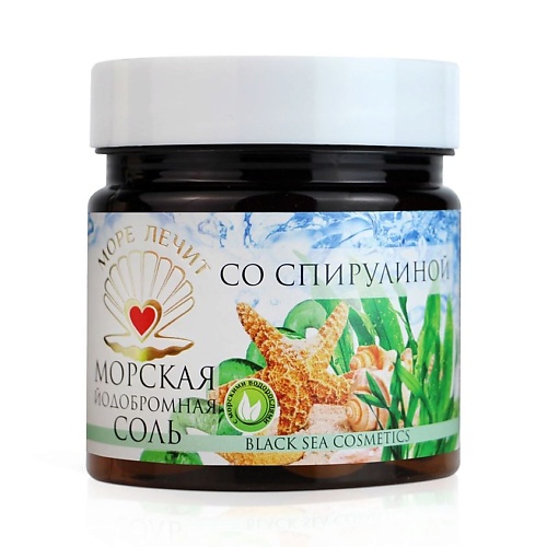 

БИЗОРЮК Соль Йодобромная для ванн со спирулиной Море Лечит 150, Соль Йодобромная для ванн со спирулиной Море Лечит