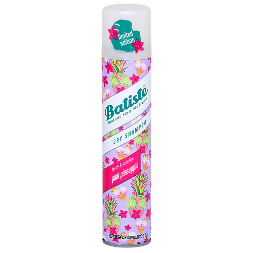 

BATISTE Сухой шампунь Pink Pineapple 200, Сухой шампунь Pink Pineapple