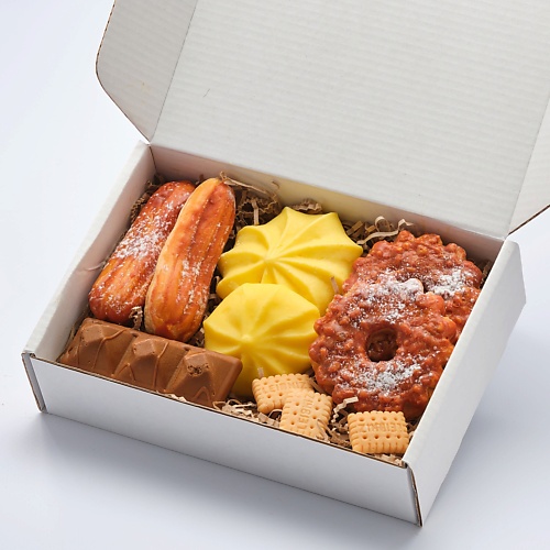 

SKUINA Мыло ручной работы Зефир, печенье и конфеты 220, Мыло ручной работы Зефир, печенье и конфеты