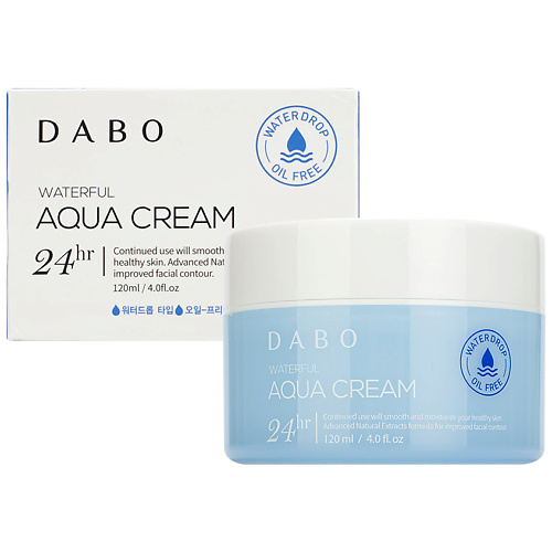 

DABO Крем для лица интенсивный увлажняющий Waterful Aqua Cream 120, Крем для лица интенсивный увлажняющий Waterful Aqua Cream