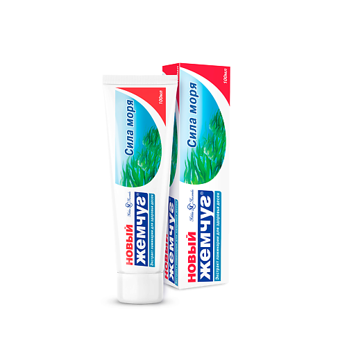 

НОВЫЙ ЖЕМЧУГ Зубная паста Сила Моря 100, Зубная паста Сила Моря