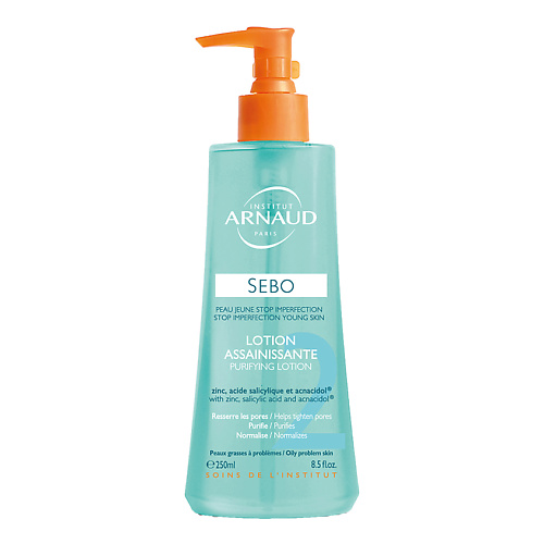 

ARNAUD PARIS Очищающий лосьон для жирной кожи Sebo 250, Очищающий лосьон для жирной кожи Sebo