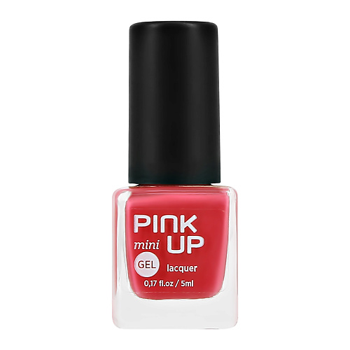 

PINK UP Лак для ногтей MINI GEL с эффектом геля, Лак для ногтей MINI GEL с эффектом геля