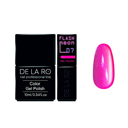 

DE LA RO Гель-лак для ногтей Flash Neon, Гель-лак для ногтей Flash Neon
