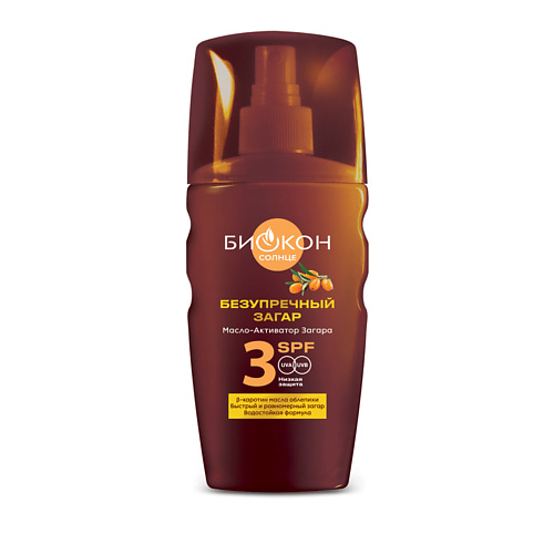 

БИОКОН Масло-активатор загара SPF 3 160, Масло-активатор загара SPF 3