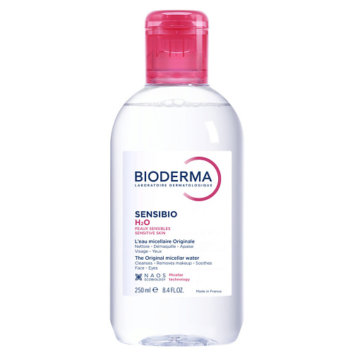 

BIODERMA Мицеллярная вода для очищения нормальной и чувствительной кожи лица Sensibio H2O 250, Мицеллярная вода для очищения нормальной и чувствительной кожи лица Sensibio H2O
