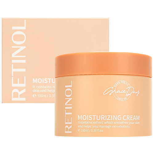 

GRACE DAY Увлажняющий крем с ретинолом, ниацинамидом и бакучиолом 100, Увлажняющий крем с ретинолом, ниацинамидом и бакучиолом