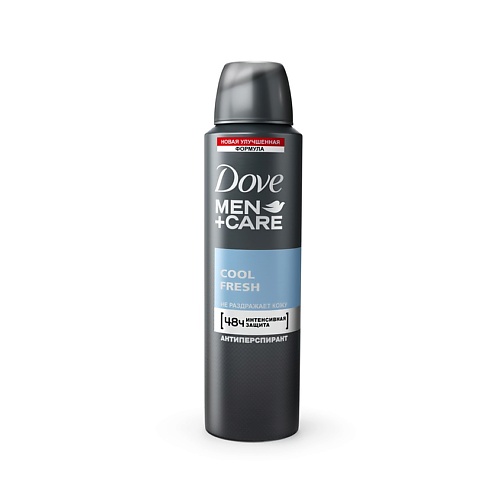 

DOVE Дезодорант-антиперспирант спрей Прохладная свежесть Men + Care Cool Fresh 150, Дезодорант-антиперспирант спрей Прохладная свежесть Men + Care Cool Fresh