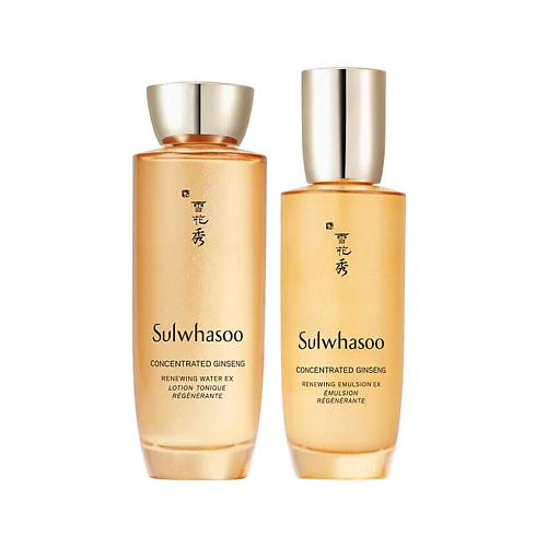 

SULWHASOO Набор Concentrated Ginseng Renewing Water & Emulsion, Набор Concentrated Ginseng Renewing Water & Emulsion