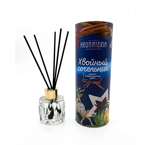 

AROMATERIA Диффузор с палочками Хвойный сочельник 50, Диффузор с палочками Хвойный сочельник