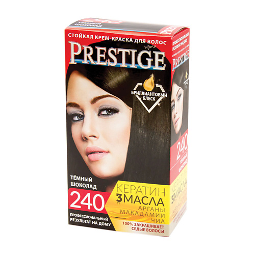 

VIP`S PRESTIGE Стойкая крем-краска для волос, Стойкая крем-краска для волос