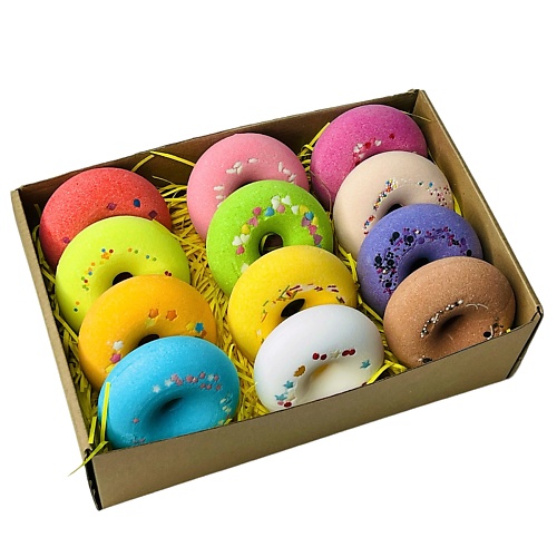 

LALATULA Бомбочки для ванны набор пончиков, Бомбочки для ванны набор пончиков