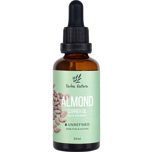 

VERBA NATURA 100% Натуральное масло ядер косточки миндаля нерафинированное 50, 100% Натуральное масло ядер косточки миндаля нерафинированное