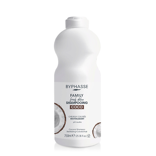 

BYPHASSE Шампунь FAMILY FRESH DELICE Кокос для окрашенных волос 750, Шампунь FAMILY FRESH DELICE Кокос для окрашенных волос