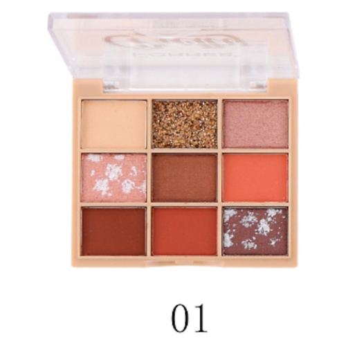 

FARRES Тени для век "Pretty" 9 цветов, Тени для век "Pretty" 9 цветов