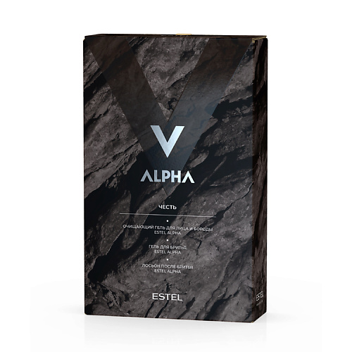 

ESTEL PROFESSIONAL Подарочный набор ALPHA для мужчин "Честь" для бритья, Подарочный набор ALPHA для мужчин "Честь" для бритья