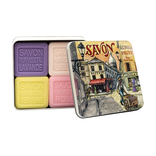 

LA SAVONNERIE DE NYONS Набор мыла Монмартр 1, Набор мыла Монмартр
