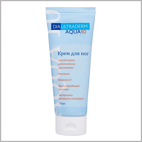 

DIAULTRADERM Крем для ног AQUA 10 75, Крем для ног AQUA 10