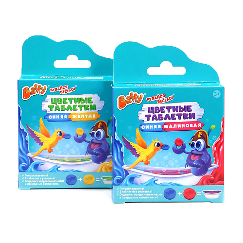 

BAFFY Подарочный набор Цветные таблетки 84, Подарочный набор Цветные таблетки