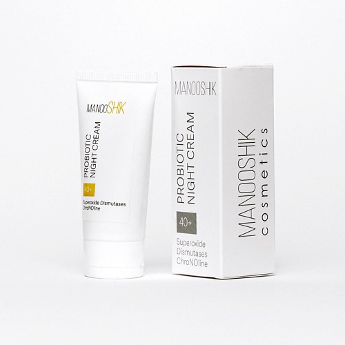 

MANOOSHIK Ночной питательный крем для лица пробиотиком 40+ 50, Ночной питательный крем для лица пробиотиком 40+