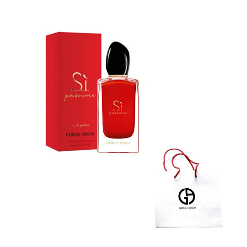 

GIORGIO ARMANI Парфюмерная вода Si Passione+Падарочная упаковка 100, Парфюмерная вода Si Passione+Падарочная упаковка
