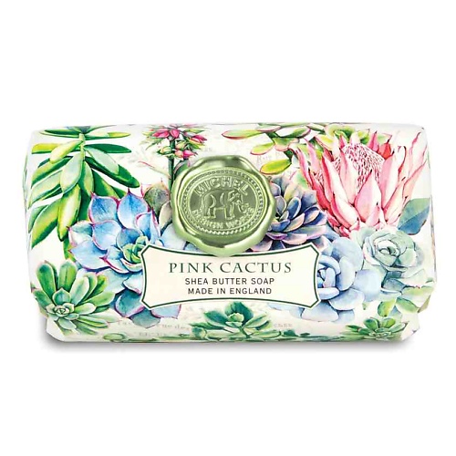 

MICHEL DESIGN WORKS Мыло большое в бумажной обертке Розовый кактус 246, Мыло большое в бумажной обертке Розовый кактус