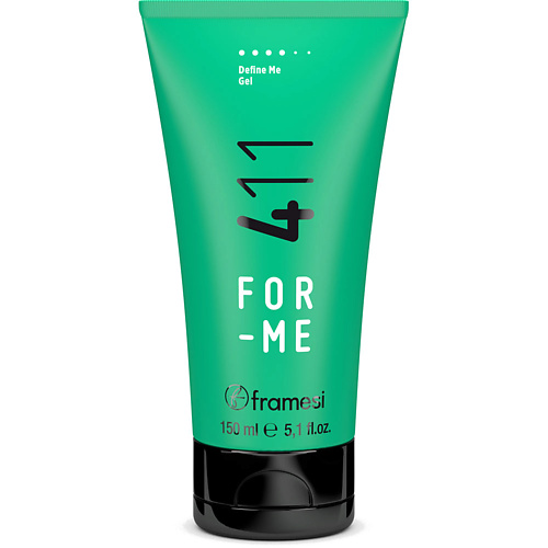 

FRAMESI Гель для волос сильной фиксации FOR-ME 411 DEFINE ME GEL, Гель для волос сильной фиксации FOR-ME 411 DEFINE ME GEL