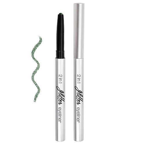 

LAVELLE COLLECTION Тени для век, карандаш Glitter eyeliner 2in1 sparkling green, Тени для век, карандаш Glitter eyeliner 2in1 sparkling green