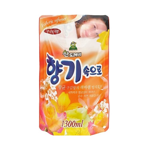 

SANDOKKAEBI Концентрированный кондиционер для белья "Soft Aroma. Фрезия" 1300, Концентрированный кондиционер для белья "Soft Aroma. Фрезия"