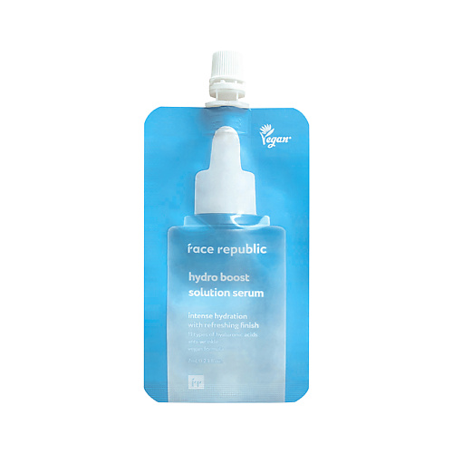 

FACE REPUBLIC Сыворотка для лица увлажняющая Hydro boost solution serum 7, Сыворотка для лица увлажняющая Hydro boost solution serum