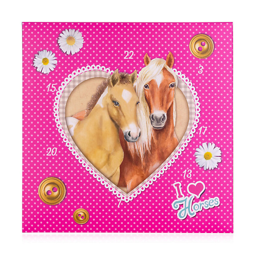 

ACCENTRA Адвент-календарь для девочек I Love Horses, Адвент-календарь для девочек I Love Horses