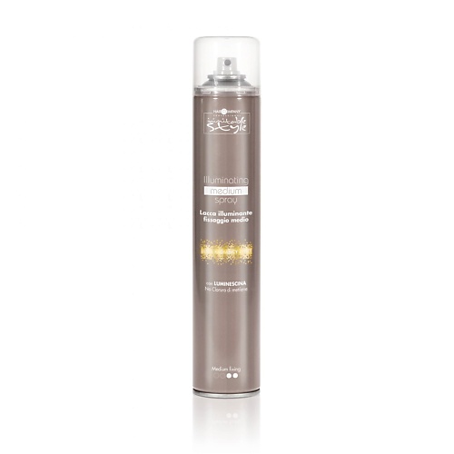 

HAIR COMPANY Фиксирующий лак придающий блеск средней фиксации "Illuminating Medium Spray" 500, Фиксирующий лак придающий блеск средней фиксации "Illuminating Medium Spray"