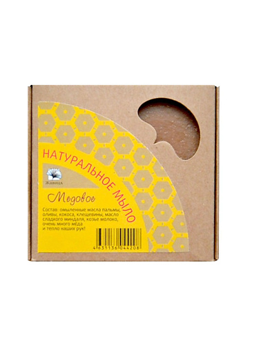 

МАНУФАКТУРА НАТУРАЛЬНОЙ КОСМЕТИКИ И МЫЛА ЖИВИЦА Нежное мыло для деликатного очищения кожи "Медовое", Нежное мыло для деликатного очищения кожи "Медовое"