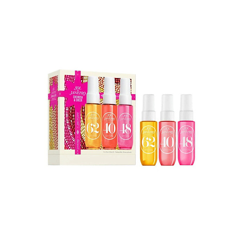 

SOL DE JANEIRO Набор мистов Brazilian Crush Cheirosa + Cheer, Набор мистов Brazilian Crush Cheirosa + Cheer