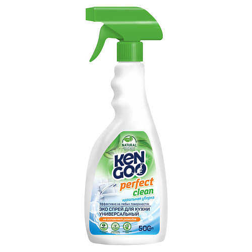

KENGOO Эко Спрей для кухонных поверхностей Natural Perfect Clean 500, Эко Спрей для кухонных поверхностей Natural Perfect Clean
