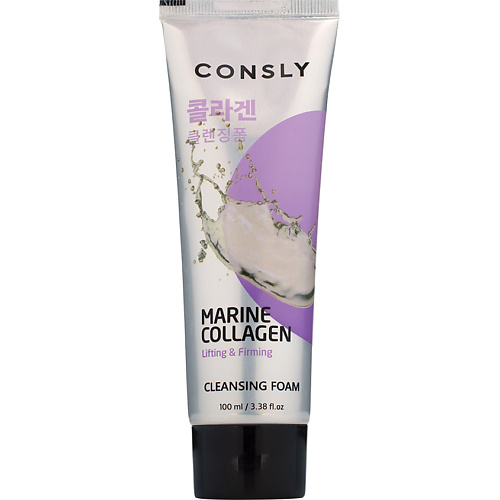 

CONSLY Укрепляющая кремовая пенка для умывания с морским коллагеном Marine Collagen Lifting & Firming Cleansing Foam 100, Укрепляющая кремовая пенка для умывания с морским коллагеном Marine Collagen Lifting & Firming Cleansing Foam