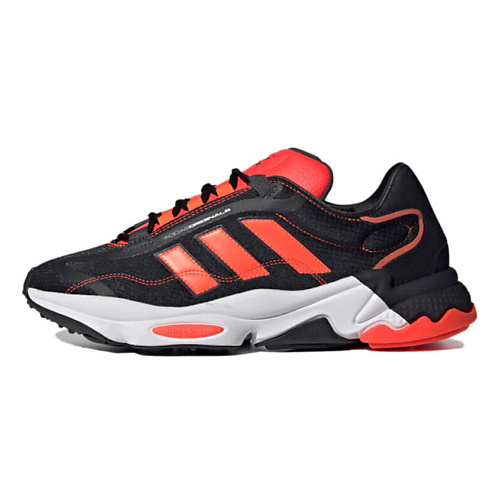 

ADIDAS ORIGINAL Кроссовки Ozweego Pure Black Solar Red, Кроссовки Ozweego Pure Black Solar Red