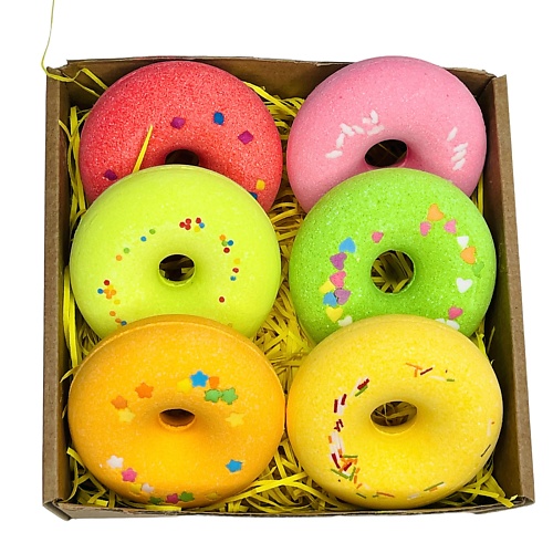 

LALATULA Бомбочки для ванн мини-набор пончиков, Бомбочки для ванн мини-набор пончиков