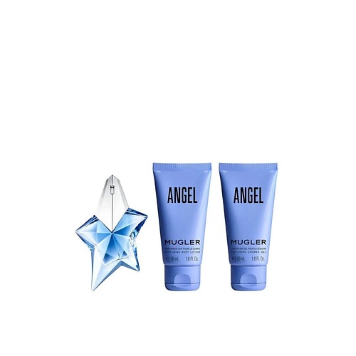 

MUGLER Набор Angel: парфюмерная вода, лосьон для тела и душгель, Набор Angel: парфюмерная вода, лосьон для тела и душгель
