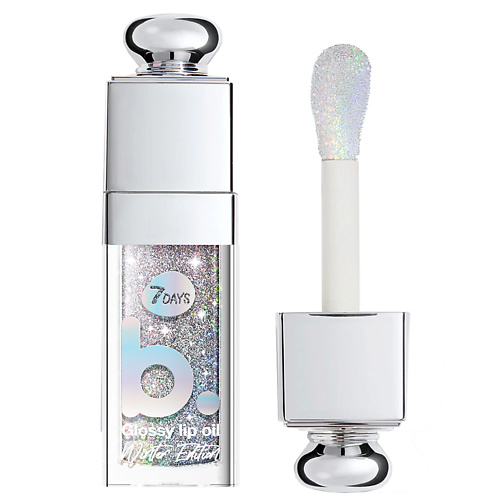 

7DAYS Блеск для губ прозрачный, масло охлаждающее, увлажняющее B.COLOUR Winter Edition, Блеск для губ прозрачный, масло охлаждающее, увлажняющее B.COLOUR Winter Edition