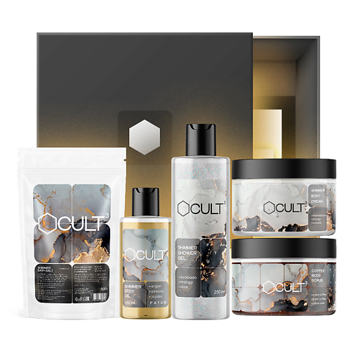 

CUBE CULT Подарочный набор по уходу за телом грань FATUM, Подарочный набор по уходу за телом грань FATUM