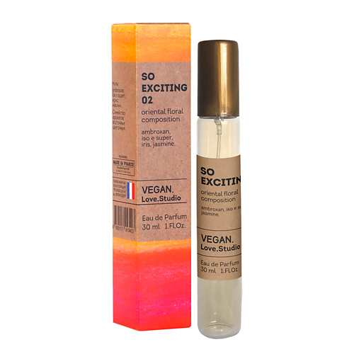 

VEGAN.LOVE.STUDIO Парфюмерная вода женская So Exciting 02 30, Парфюмерная вода женская So Exciting 02