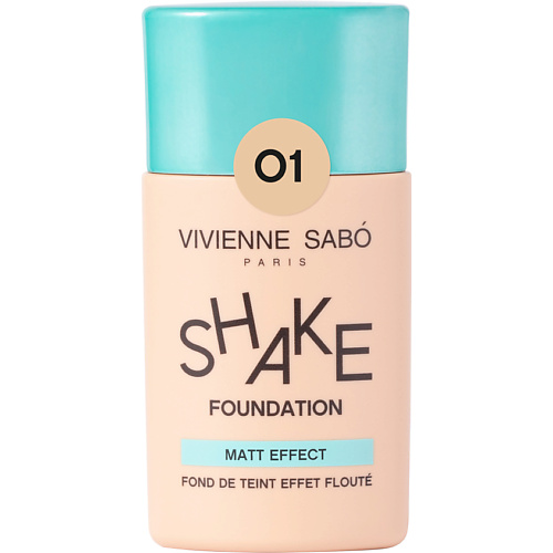 

VIVIENNE SABO Матирующий тональный крем Shakefoundation matt, Матирующий тональный крем Shakefoundation matt