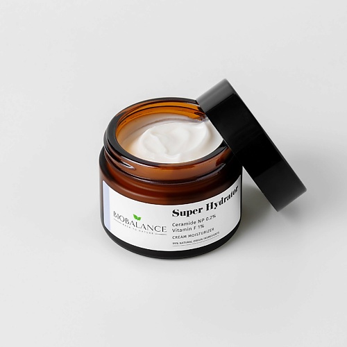 

BIOBALANCE Крем увлажняющий с церамидами SUPER HYDRATOR CERAMIDE NP 0,2% + VITAMIN F 1% CREAM 50, Крем увлажняющий с церамидами SUPER HYDRATOR CERAMIDE NP 0,2% + VITAMIN F 1% CREAM