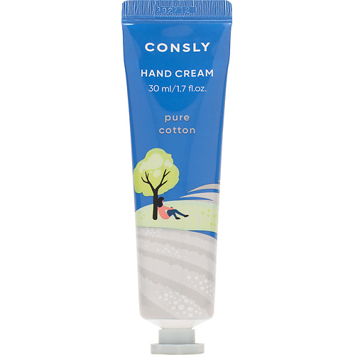 

CONSLY Парфюмированный гиалуроновый крем для рук с экстрактом хлопка Pure Cotton Hand Cream 30, Парфюмированный гиалуроновый крем для рук с экстрактом хлопка Pure Cotton Hand Cream
