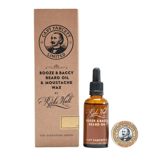 

CAPTAIN FAWCETT Набор средств для ухода за бородой Ricki Hall Booze & Baccy, Набор средств для ухода за бородой Ricki Hall Booze & Baccy