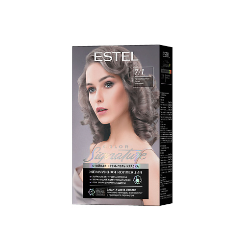 

ESTEL PROFESSIONAL Краска для волос стойкая COLOR Signature Речной жемчуг 170, Краска для волос стойкая COLOR Signature Речной жемчуг