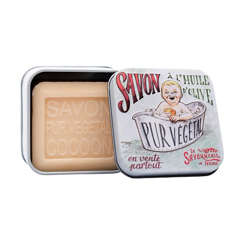 

LA SAVONNERIE DE NYONS Мыло с шелком Ребенок в ванной 100, Мыло с шелком Ребенок в ванной